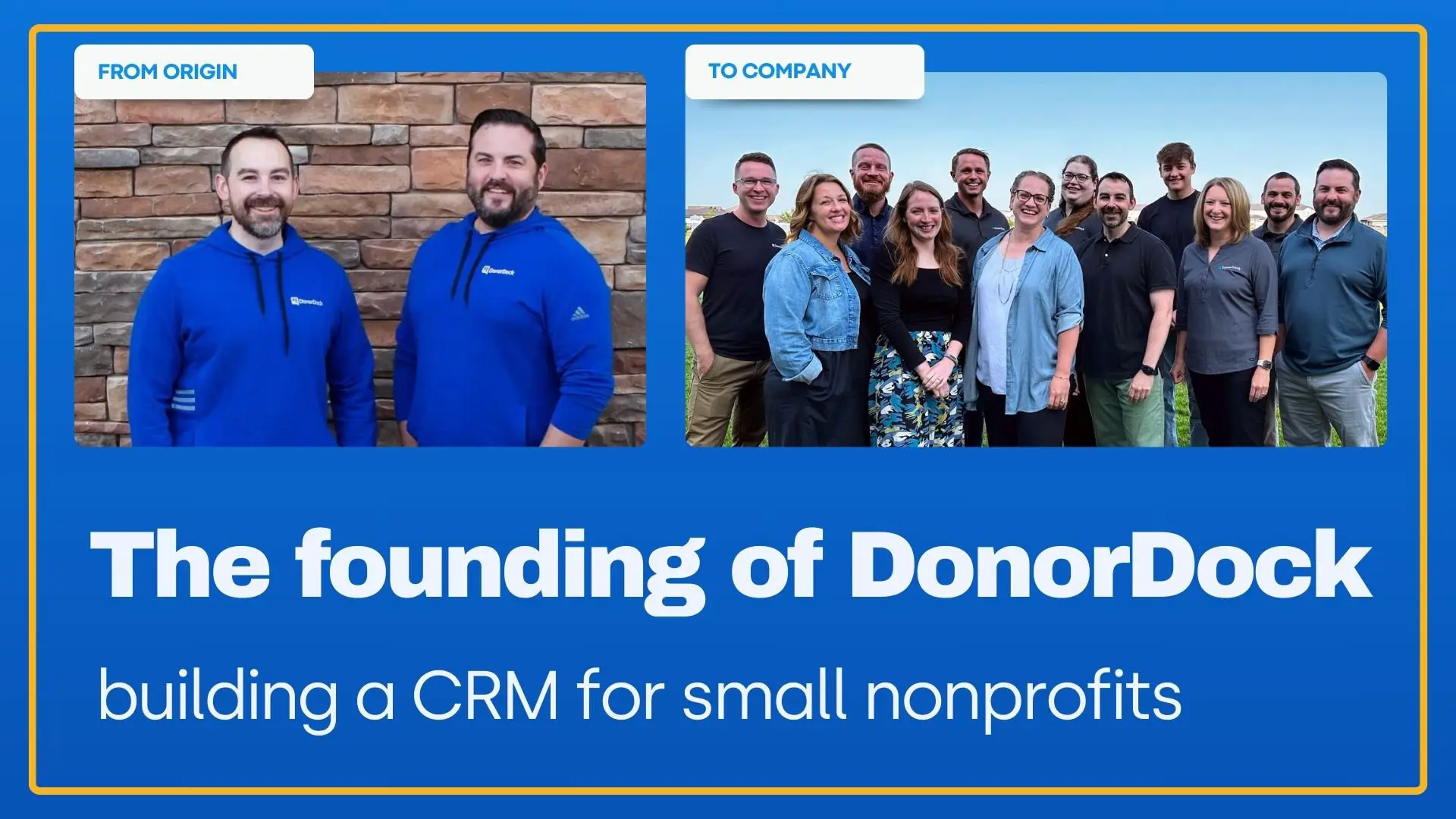 Nonprofit CRM built for small nonprofits