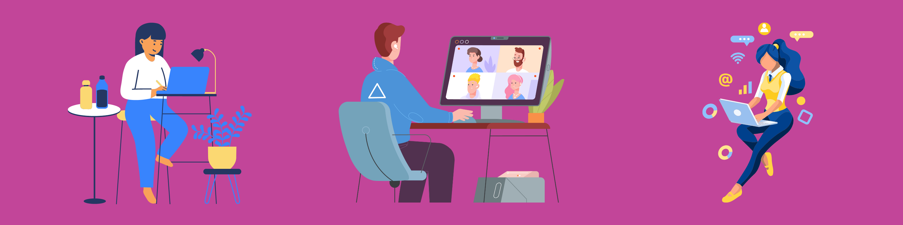 Free Remote Working Tips Communication Templates