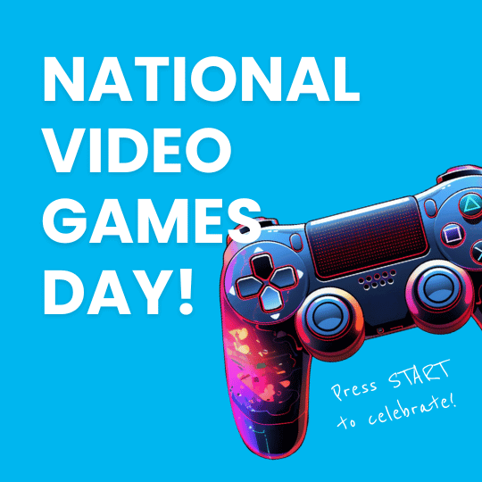 Free National Video Games Day Communication Templates