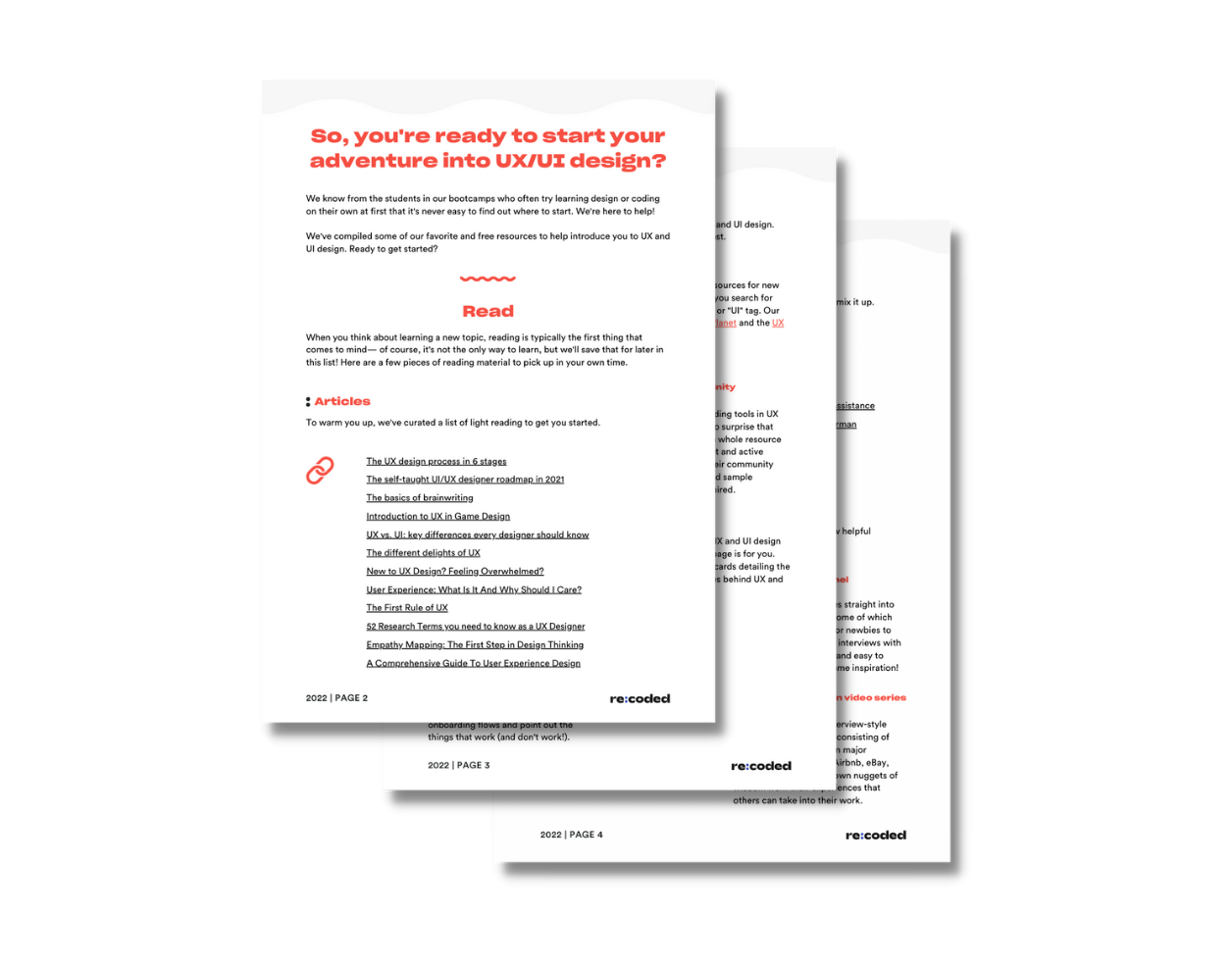 The ultimate list of FREE UX/UI resources | Start learning UX/UI