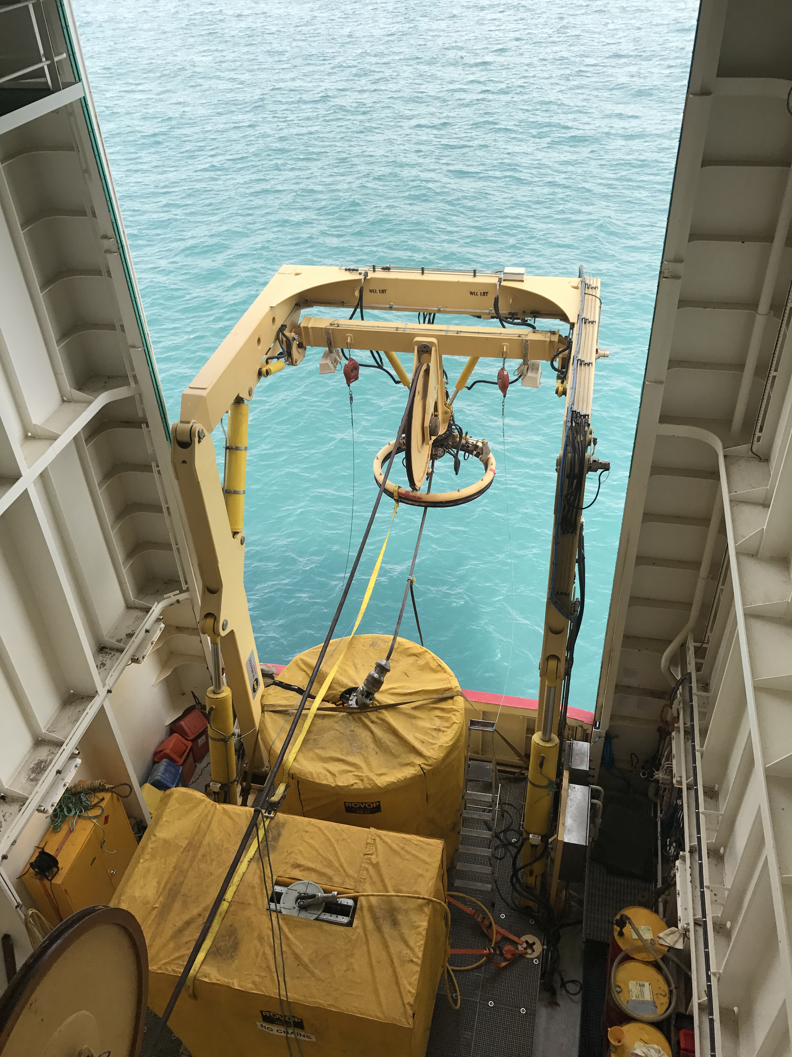 Folding LARS a-frame - Subsea handling - Ulmatec