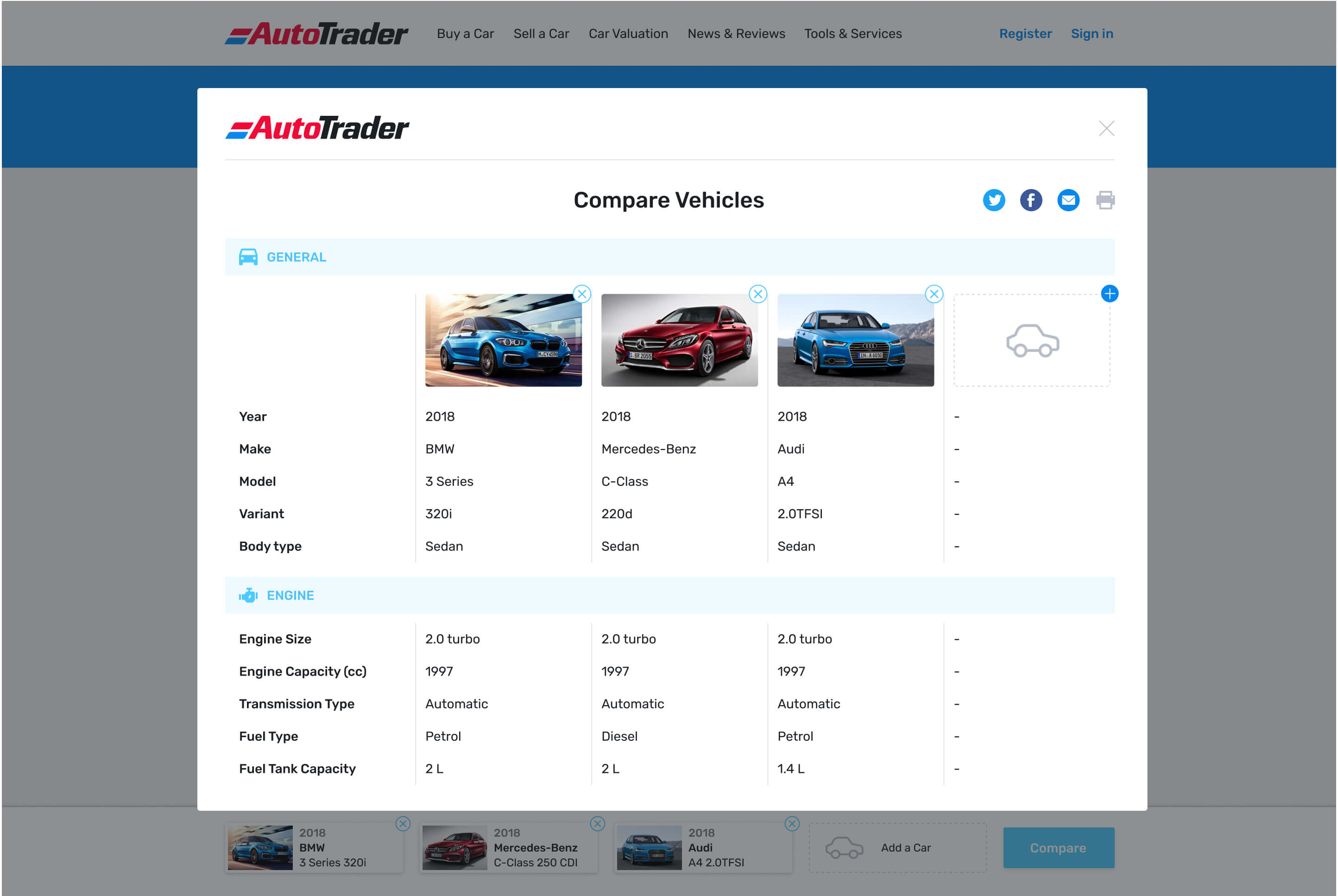 AutoTrader Website Design | Now Boarding Digital