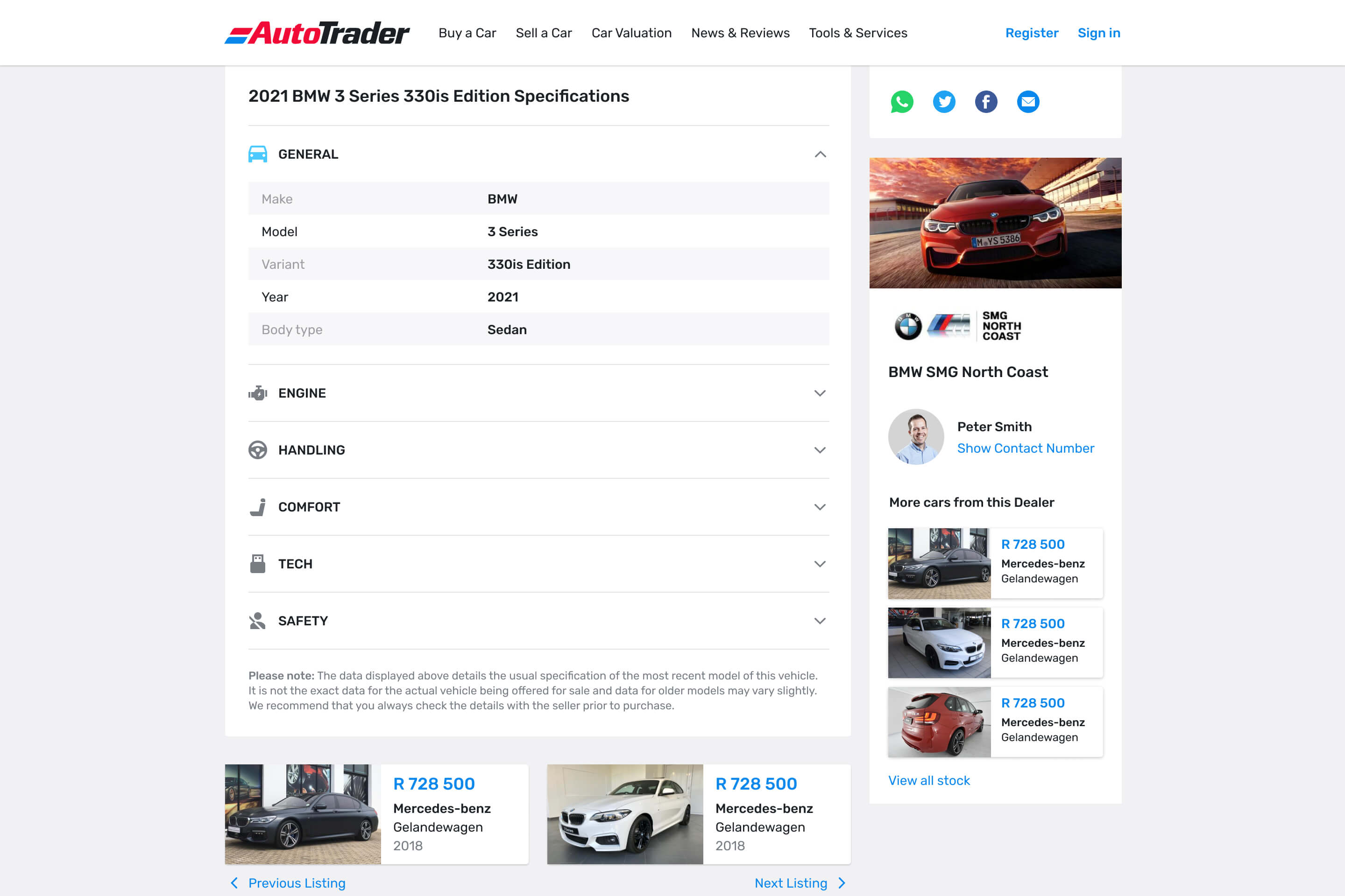 AutoTrader Website Design | Now Boarding Digital