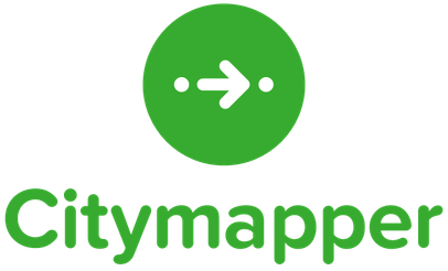 Citymapper transit app logo.