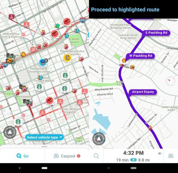 Waze planner