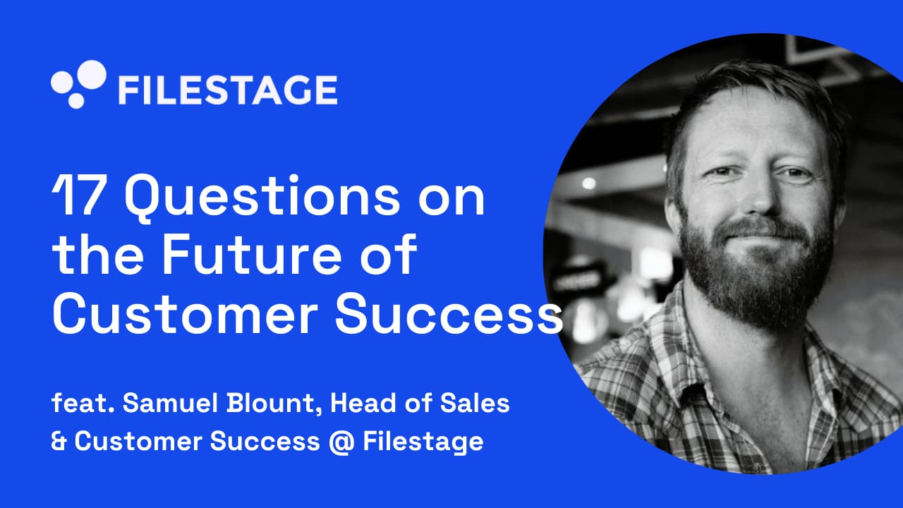 Samuel Blount, Head of Sales & Customer Success @ Filestage, talks ...