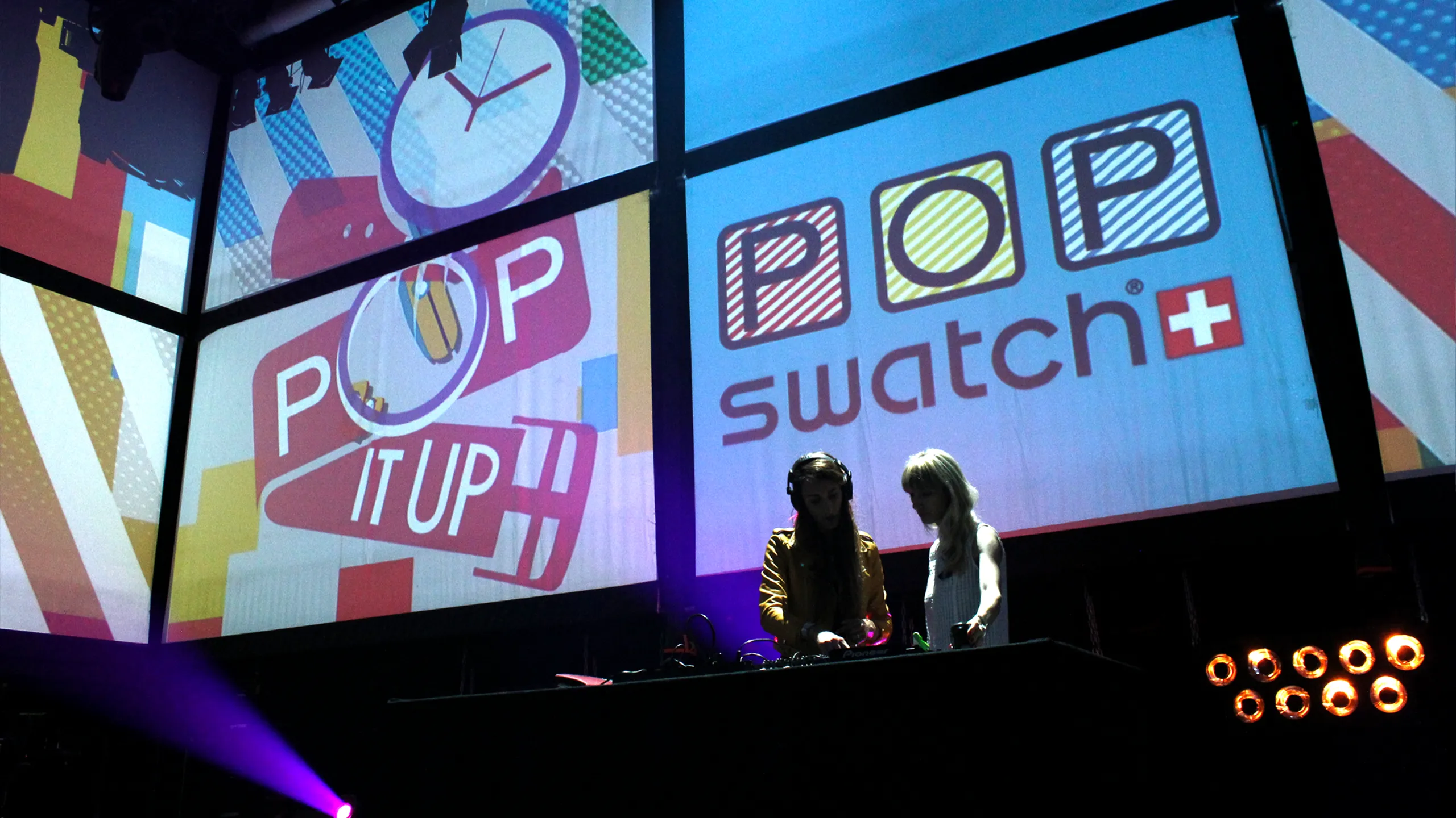 SWATCH POP PARTY - Holymage - Studio de creation visuelle