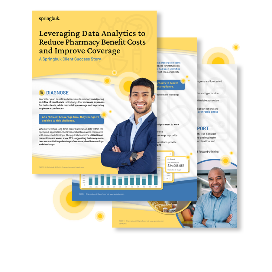 Case Study - Success Stories about Springbuk Health Data Analytics Clients