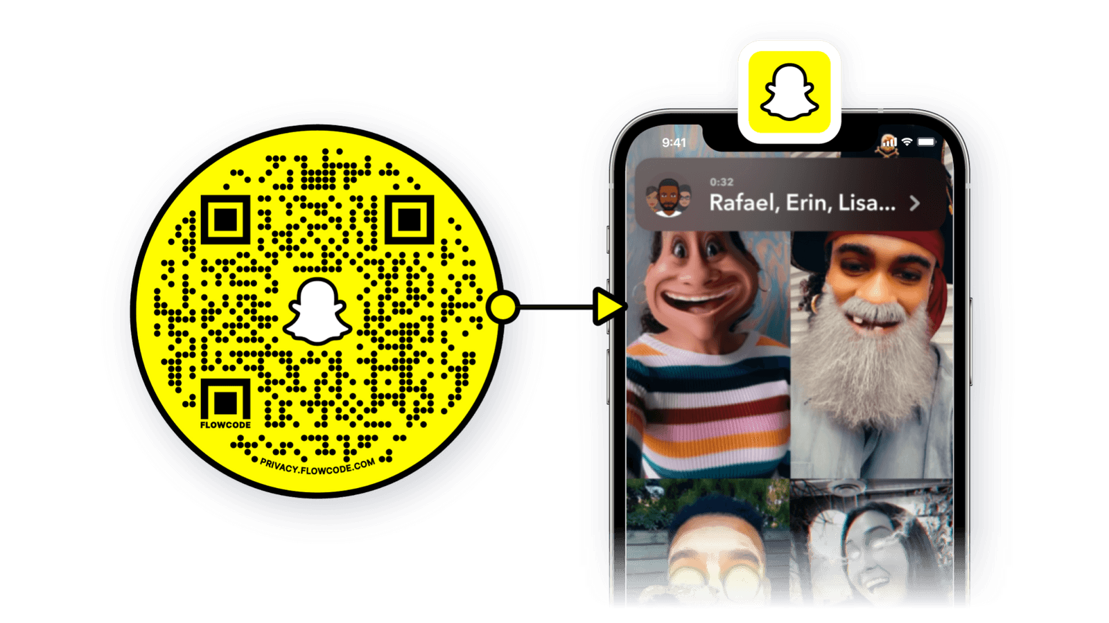 How to Connect a QR Code to your Snapchat
