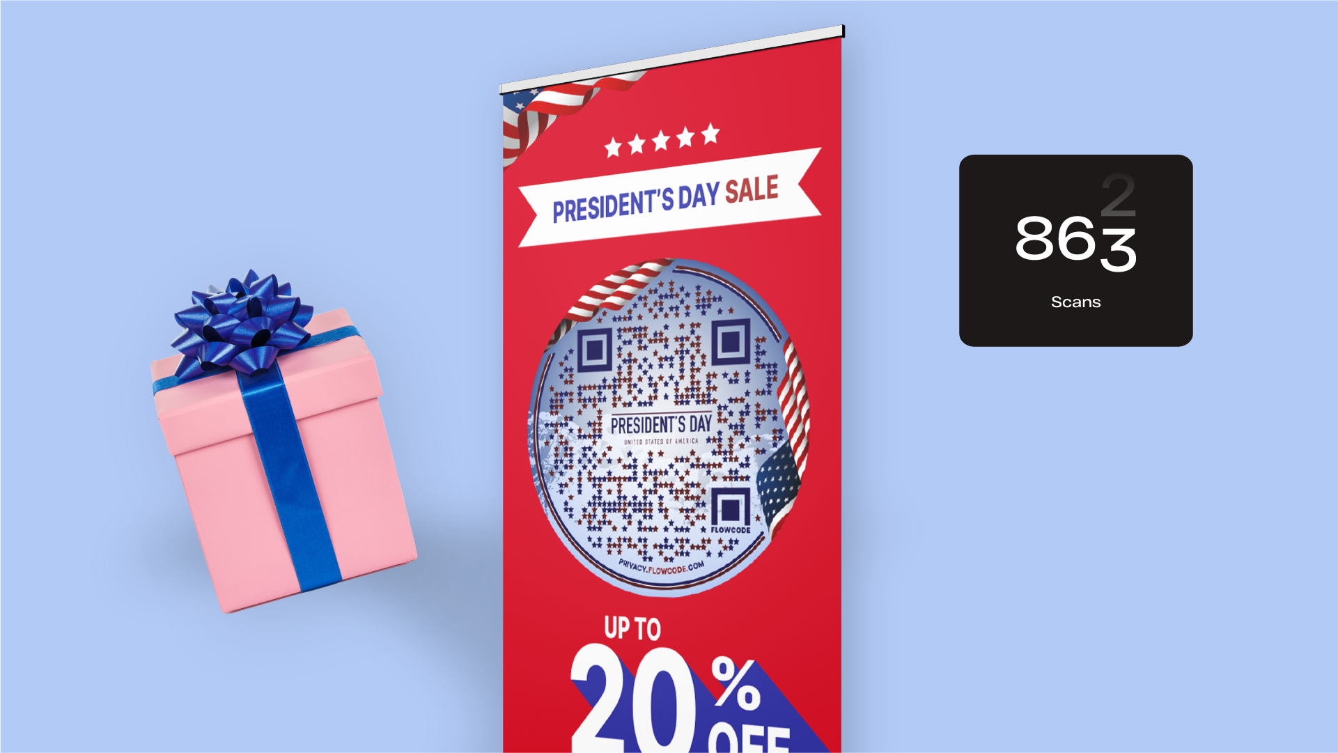 Instantly Boost Your Presidents' Day Promotions with QR Templates