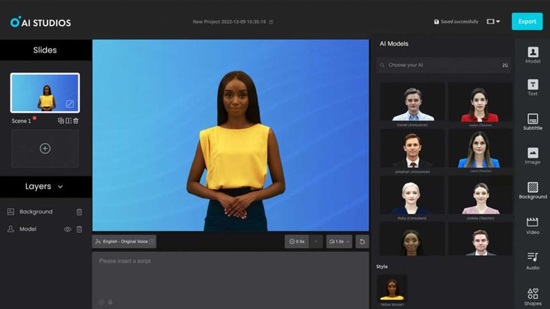 AI STUDIOS - AI Video Generator! Try Free Demo Video