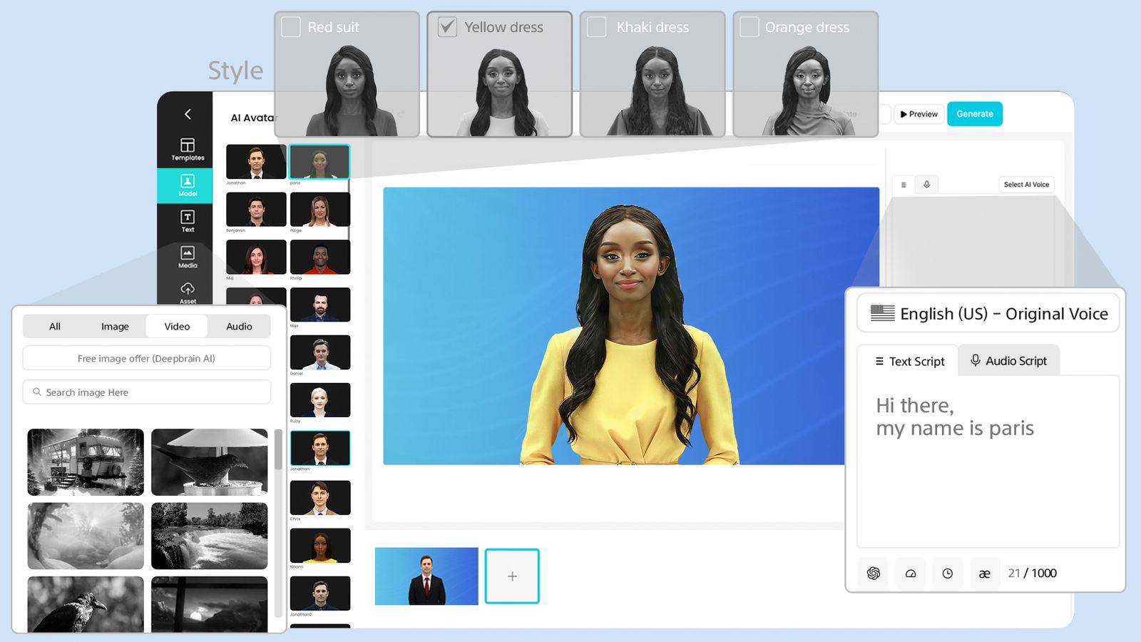Best AI Video Generator | Deepbrain AI