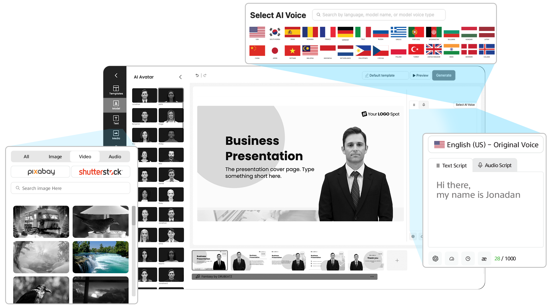 Convert PDF to Video Online with AI