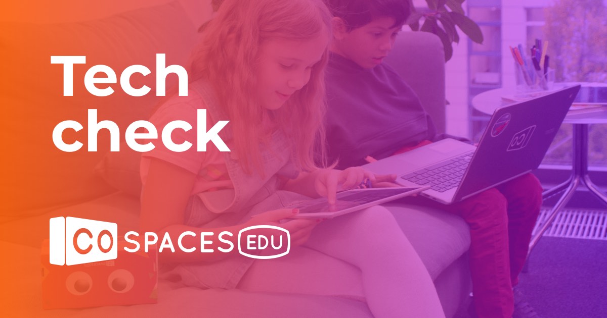 CoSpaces Edu hardware requirements