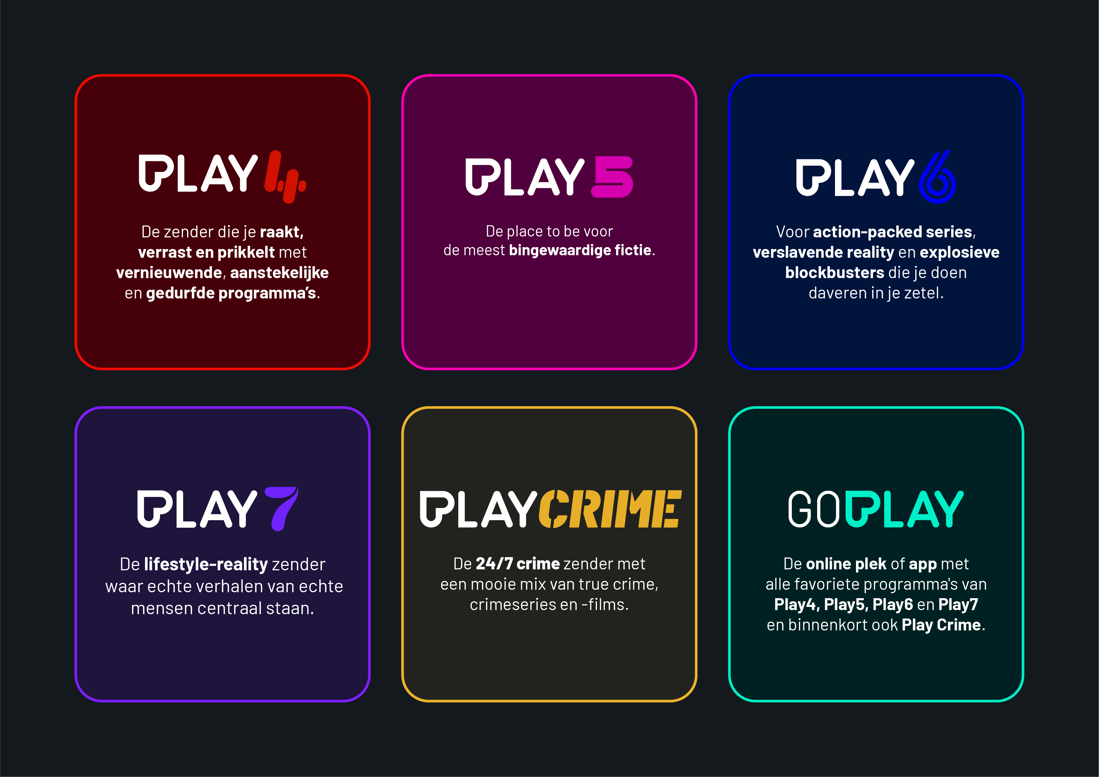 Play Media introduceert een nieuwe 24/7 zender Play Crime! Play Media