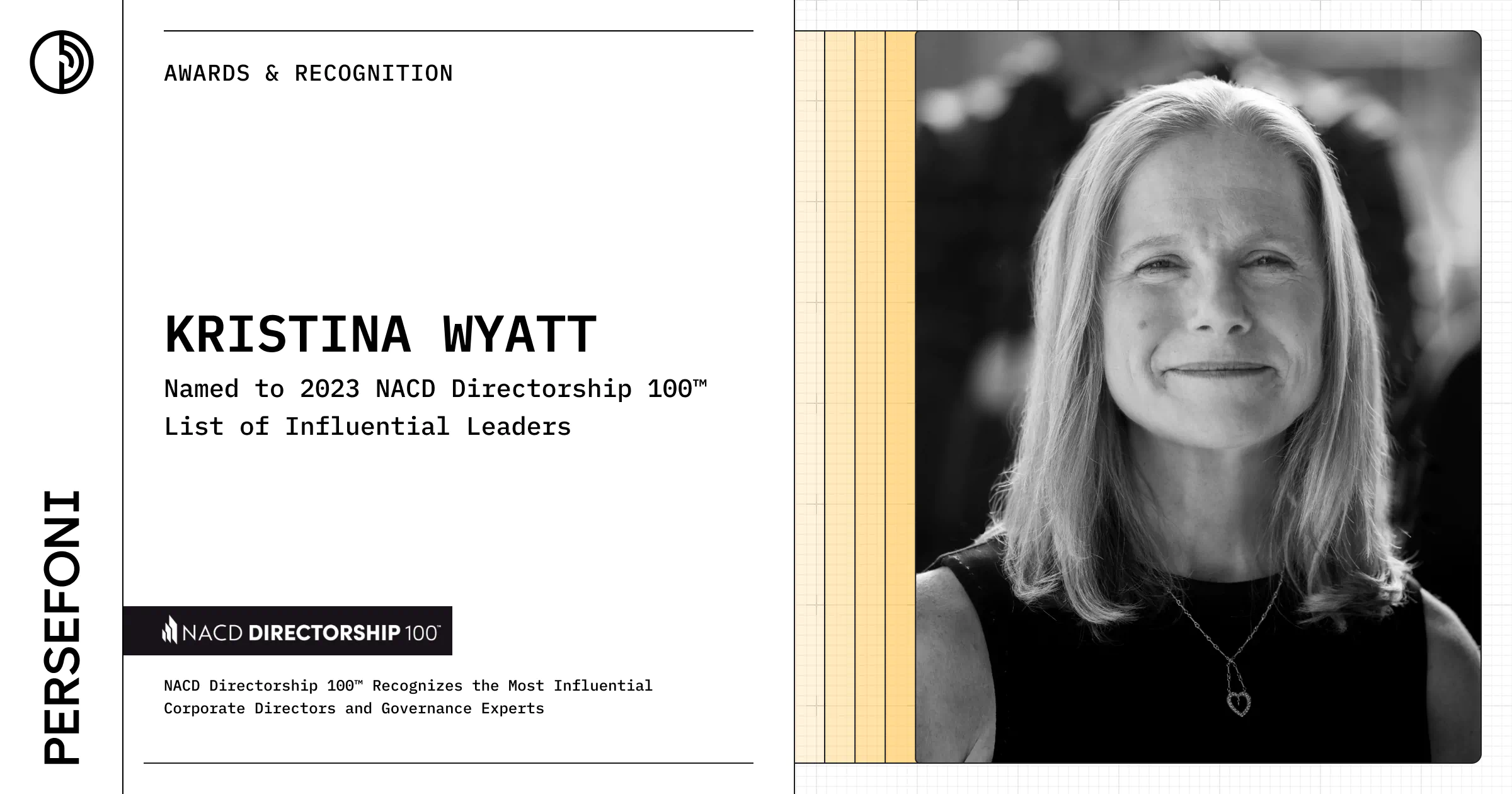 Persefoni’s Kristina Wyatt Named to List of Influential Leaders Persefoni