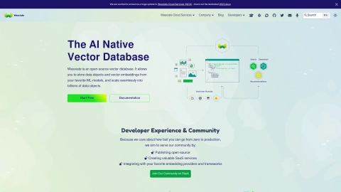 Next Generation AI Vector Database - Weaviate