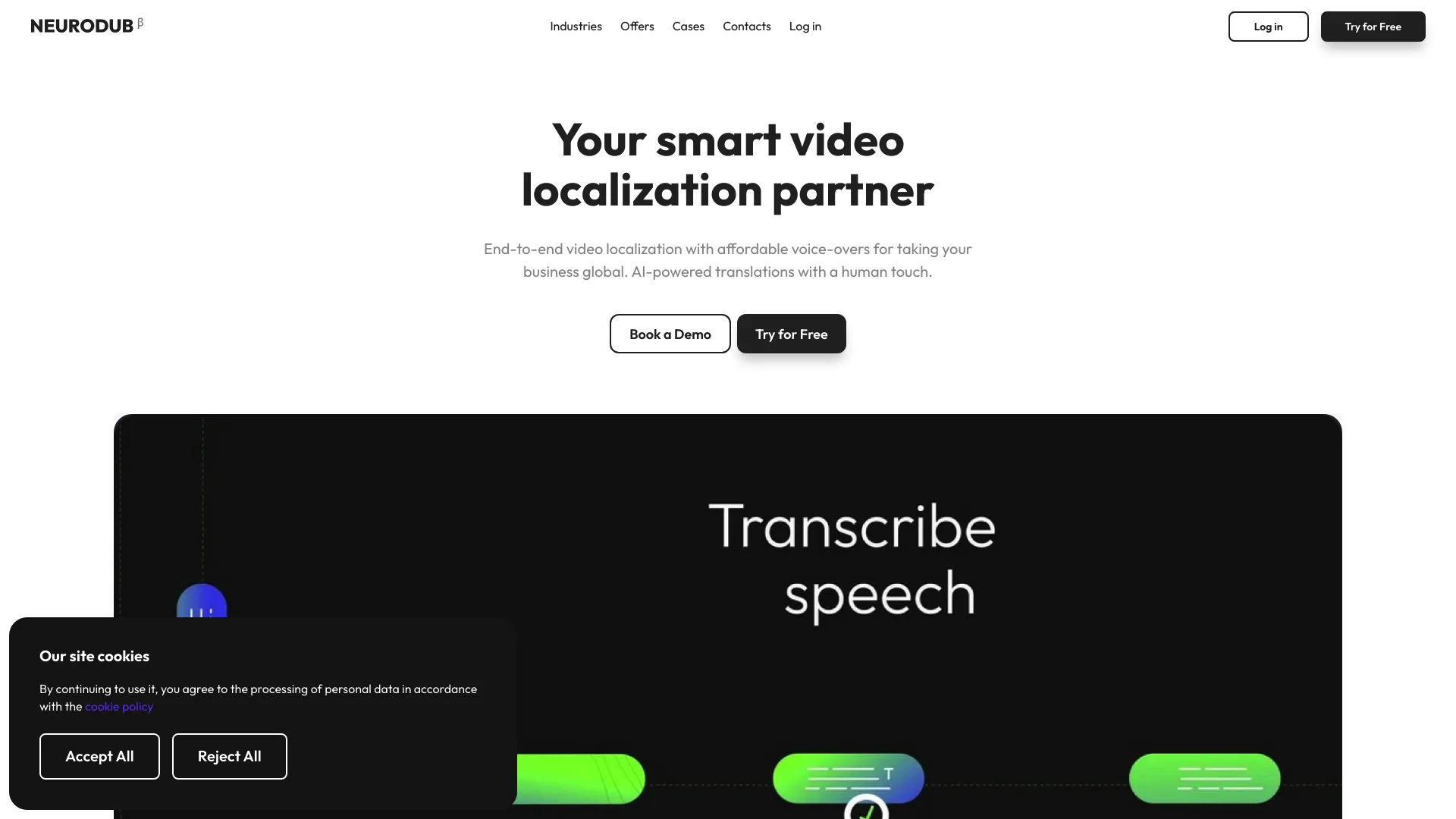 AI Video Localization Tool Neurodub