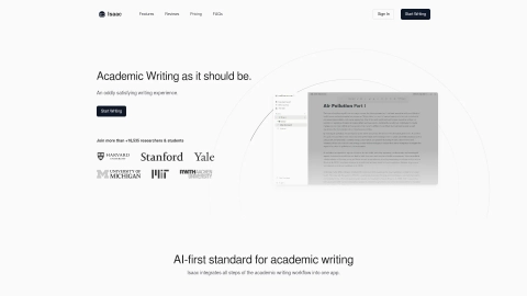AI Academic Writing Editor - Isaac Editor