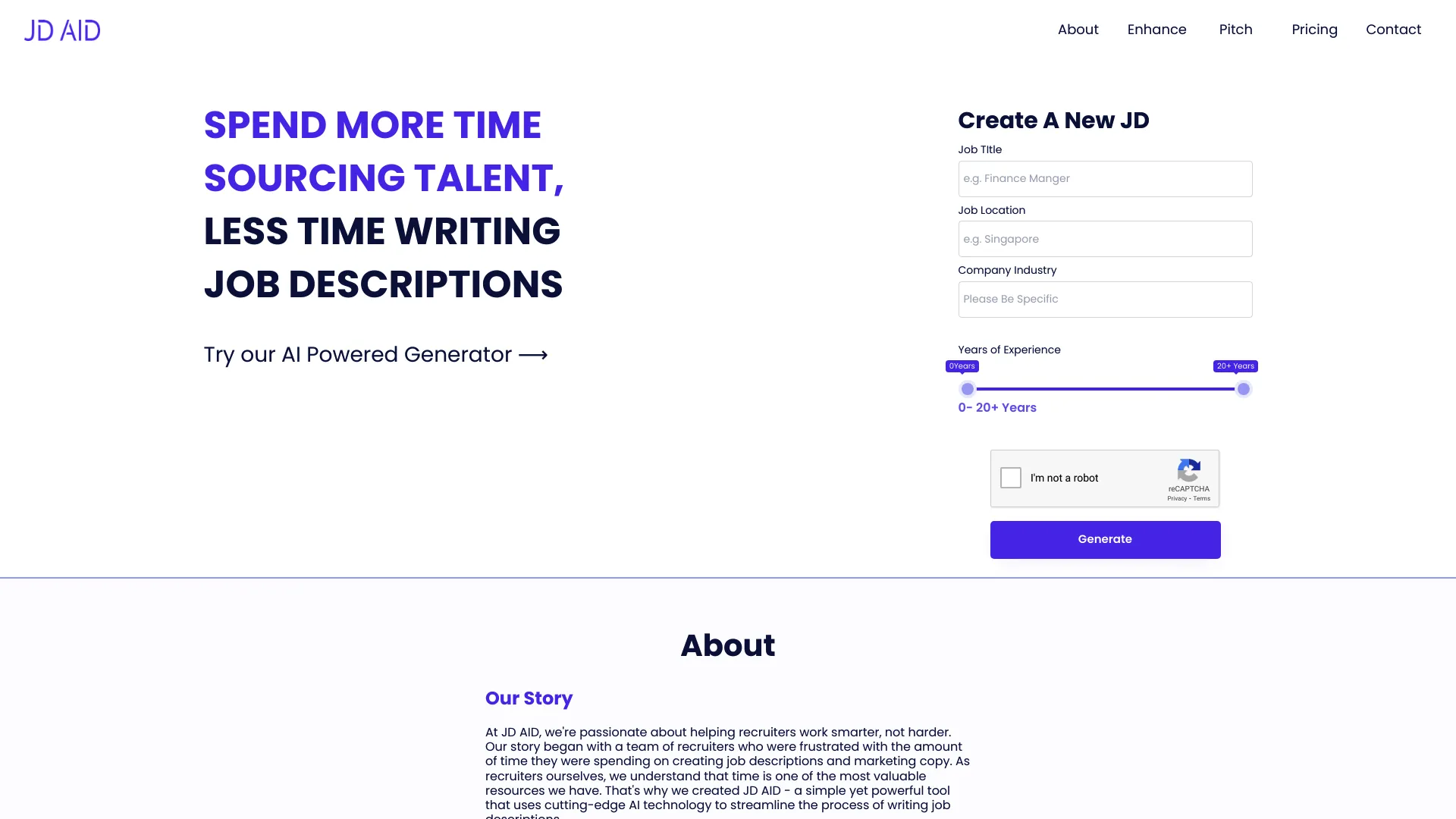 AI Job Description Generator Jd AId