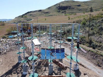 High Trek Chelan: Ziplining, Ropes, Axe Throwing