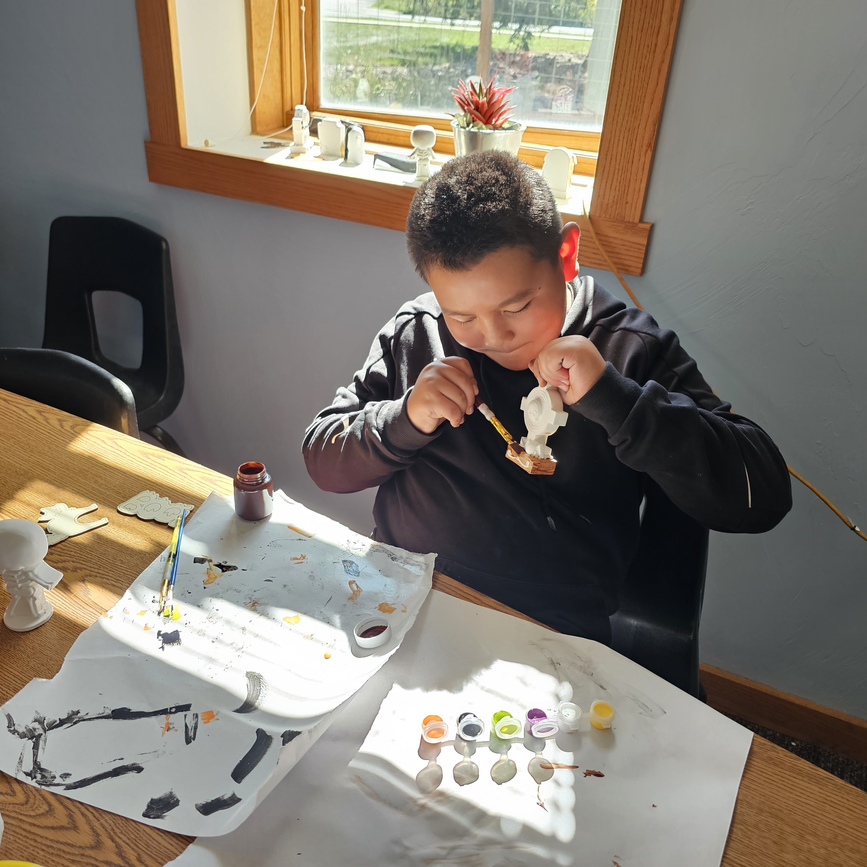 Kids learning at Acton