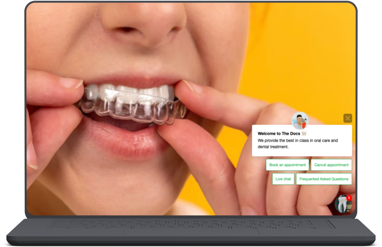 Dentist appointment chatbot template