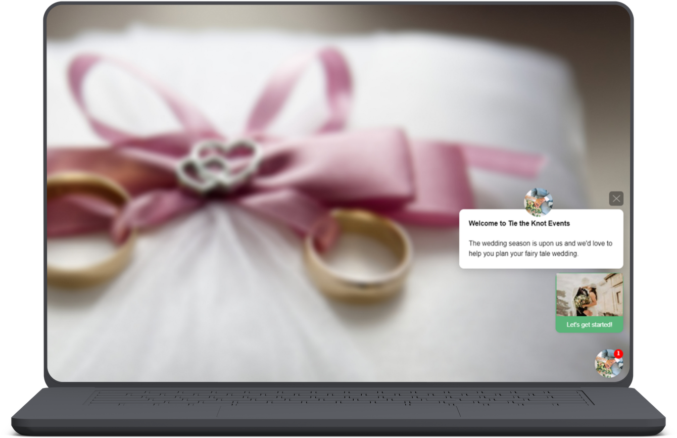 Wedding planner website template