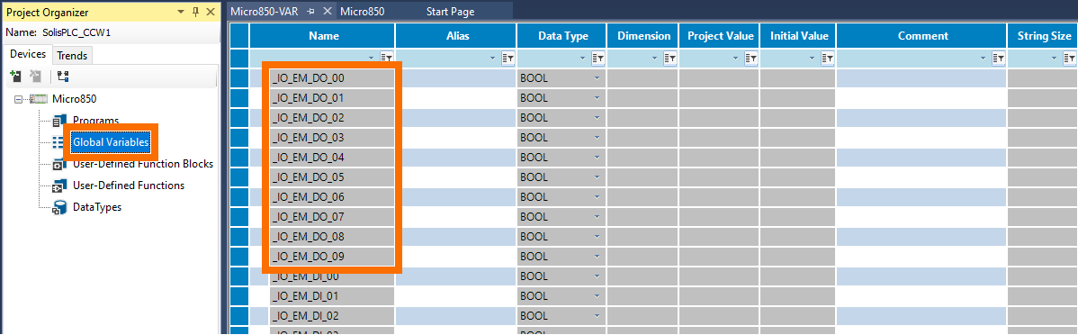 Micro800 Digital Output List