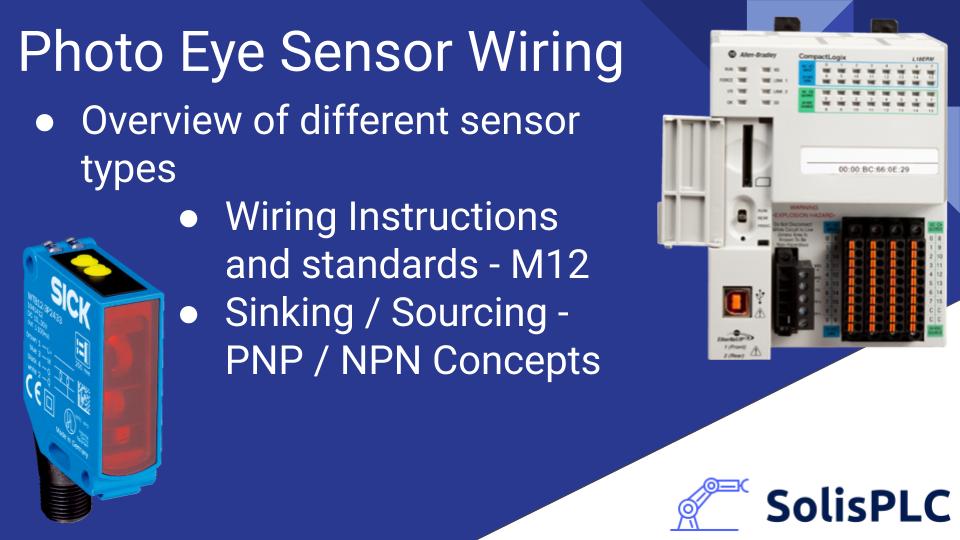 Photo Eye Sensor How to Wire a Photoelectric Sensor into a