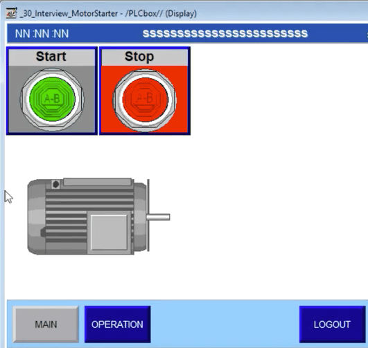 MotorStarterPLCProgrammingInterviewQuestion