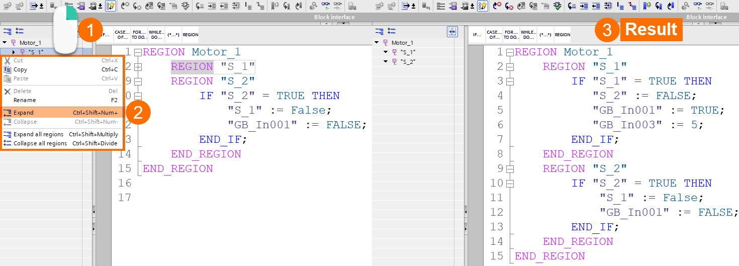 Understanding and Using SCL Regions in TIA Portal