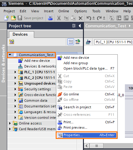 Simulating TCP/IP Communications using PLCSim Advanced