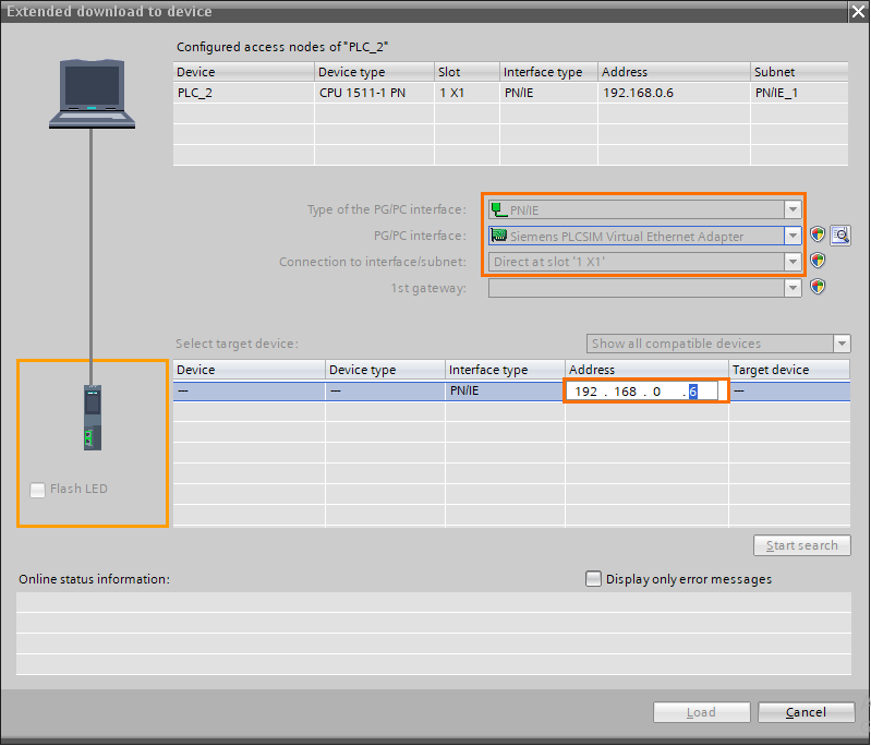 Simulating TCP/IP Communications using PLCSim Advanced
