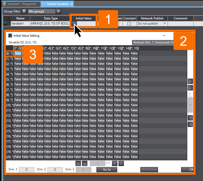 Variable Attributes Explained in Sysmac Studio