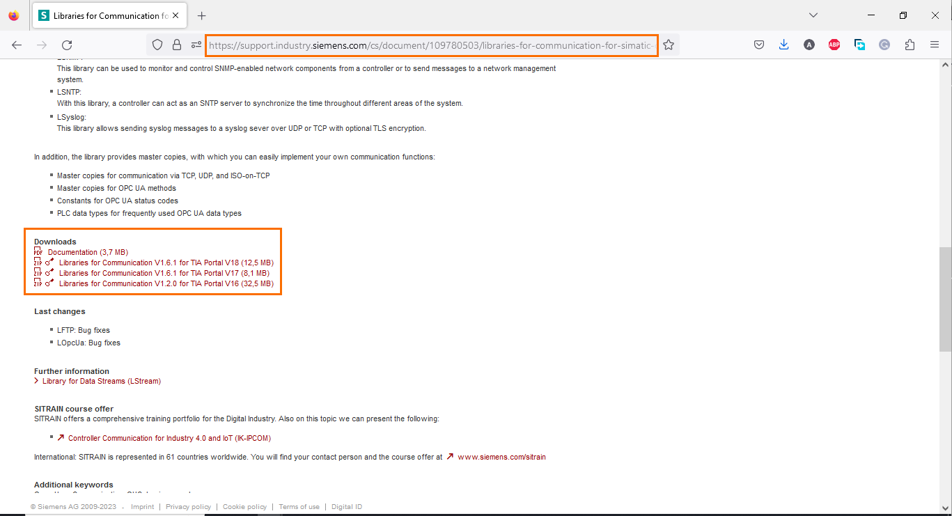 Figure 2.2 - PLC Data over MQTT Broker Mosquitto Node-Red | Communication library download page