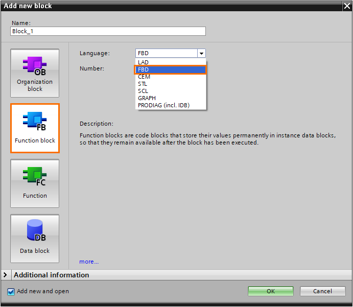 An Introduction to the Function Block Diagram (FBD) Language in TIA Portal