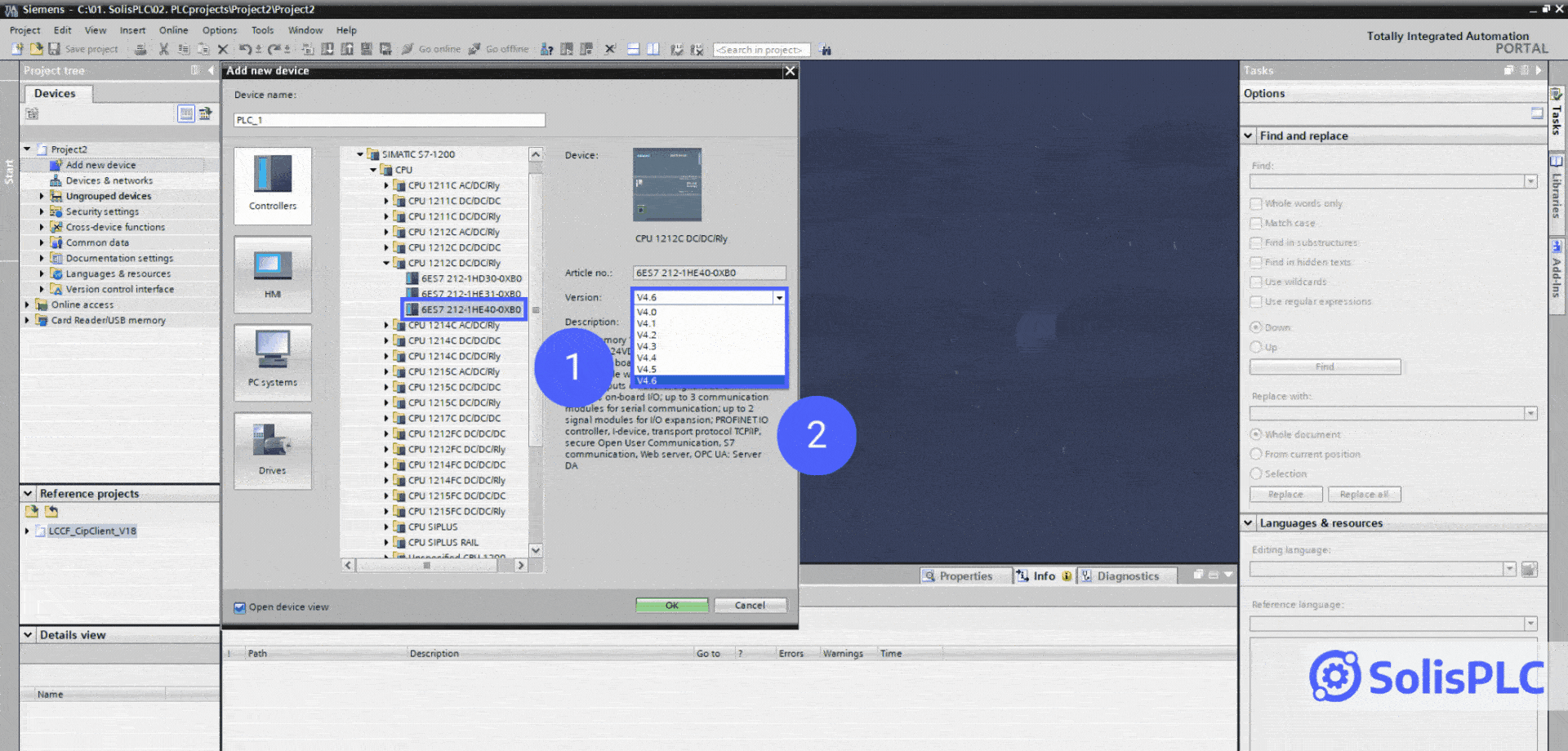 How to Upgrade the Firmware of a Siemens PLC Using TIA Portal