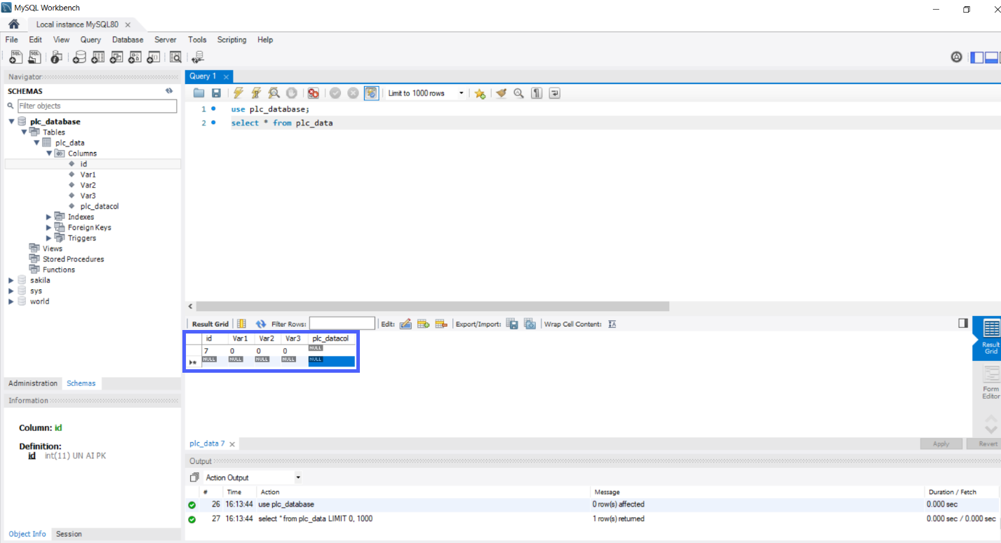 Storing PLC Data in a Database and Excel Sheets Using Node-RED