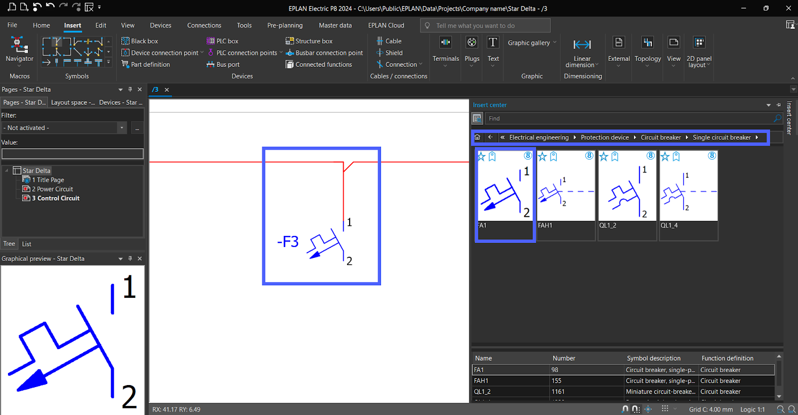 Getting Started With EPLAN - How to Layout a Basic Electrical Panel Diagram
