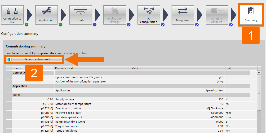 Speed and Position Control of Siemens Servo Drive Using TIA Portal