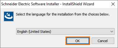 Figure 2.1: Setup language.