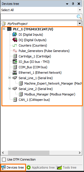 Figure 2.1: Device tree.