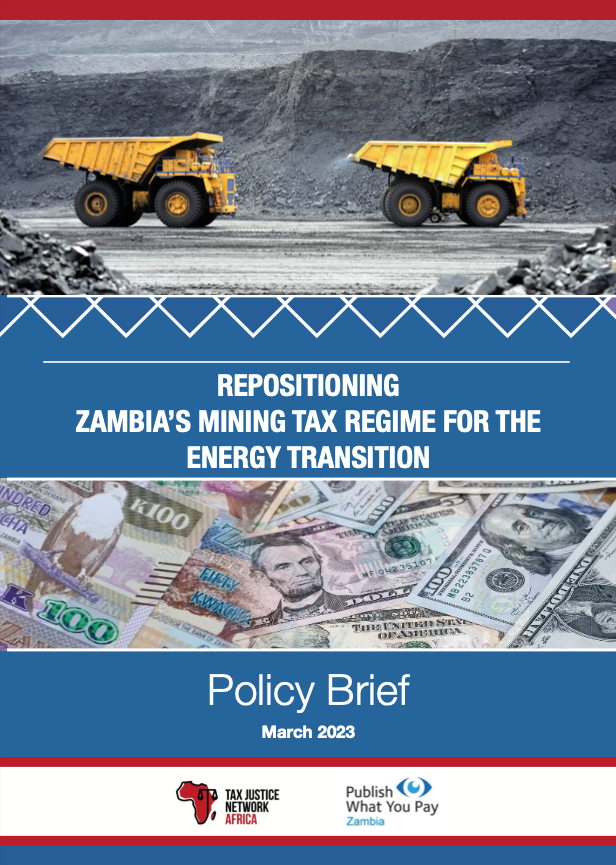 Repositioning Zambia’s Mining Tax Regime for the Energy Transition - Policy Brief, March 2023