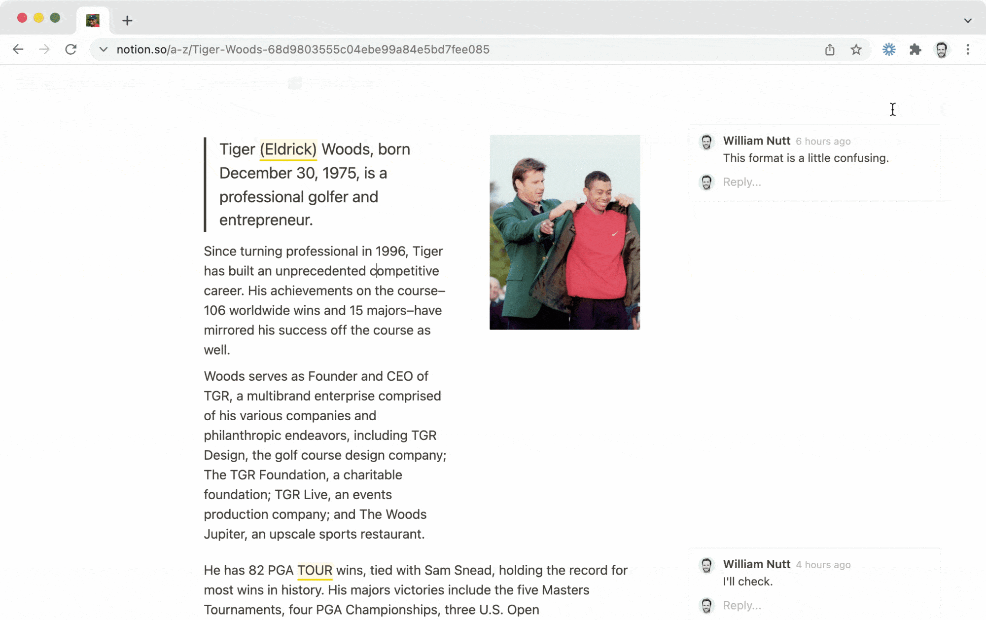Notion Comments: Restore