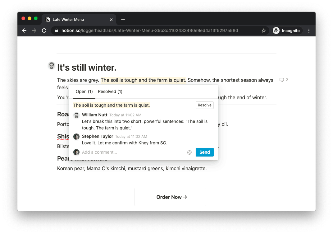 Reply to Notion Comment