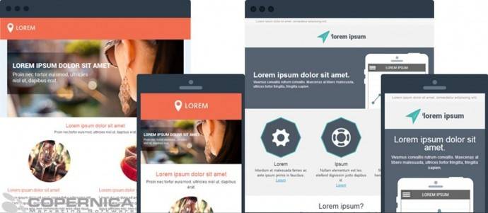 Voorbeeld responsive e-mail