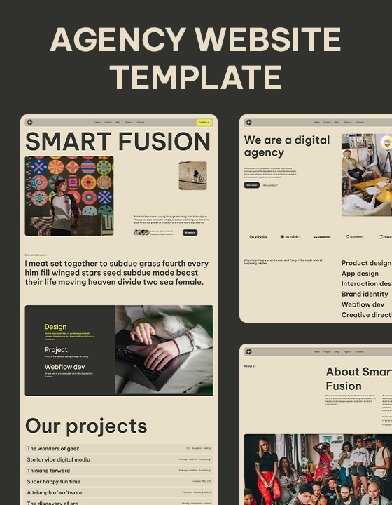 Digital Agency Webflow Template