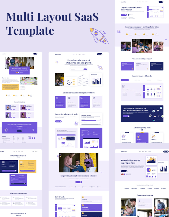 technology and it solutions webflow template