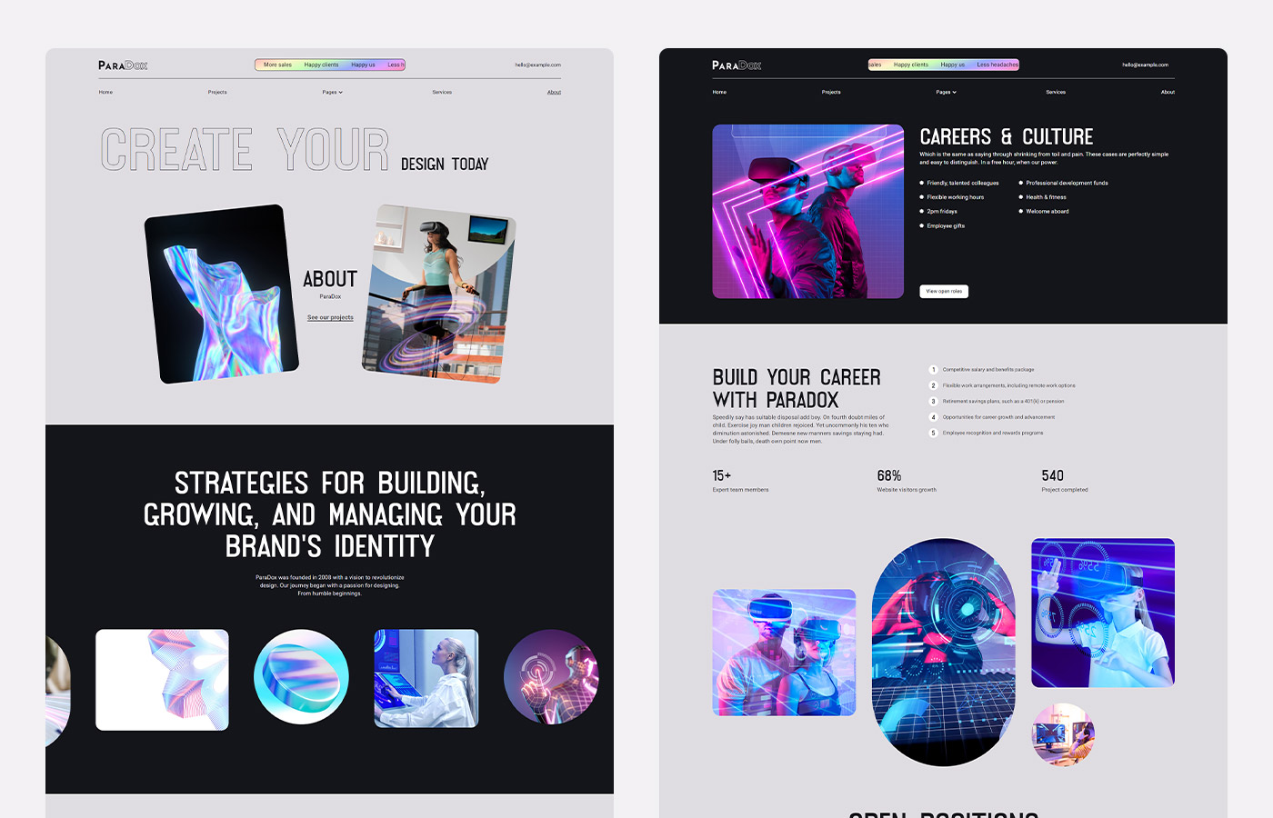 Modern Agency Webflow Website Template